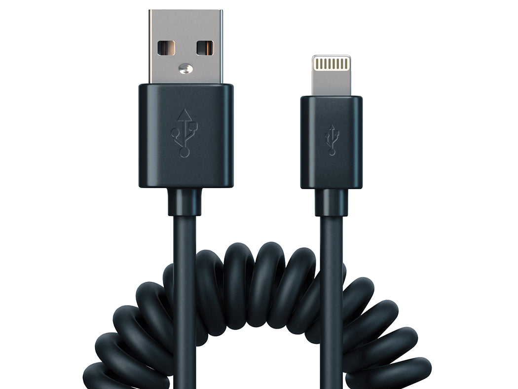 Coiled Lightning Cable