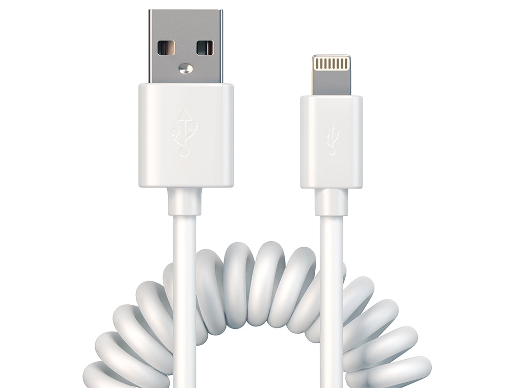 Coiled Lightning Cable
