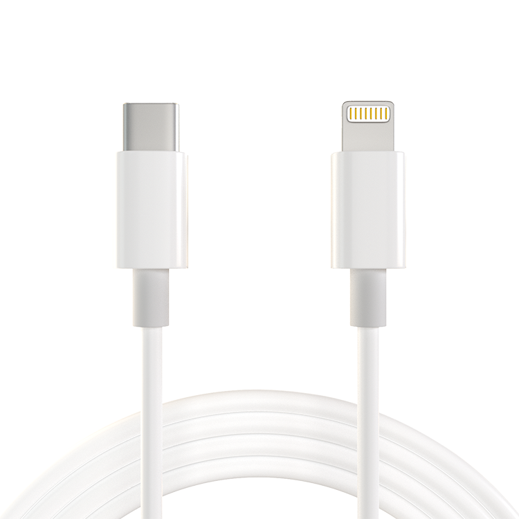 Certified Type C to Lightning Cable + Dual USBA/C 20W Wall Adapter Combo
